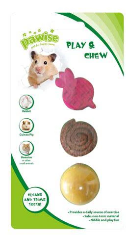 Pawise
      
      
      OUTLET  Igračka za glodare Pretty Toys No 2, od lufe