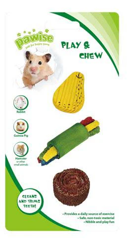 Pawise
      
      
      OUTLET  Igračka za glodare Pretty Toys No 4, od lufe