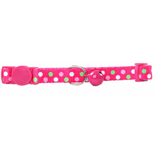 Pawise
      
      
      OUTLET  Ogrlica za mačke Polka sa tufnicama, Roze 30cm