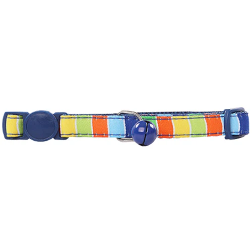 Pawise
      
      
      OUTLET  Ogrlica za mačke sa prugama, Plava 30cm