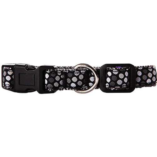 Pawise
      
      
      OUTLET  Ogrlica za pse Crna s tufnama, Medium 20mm/35-50cm