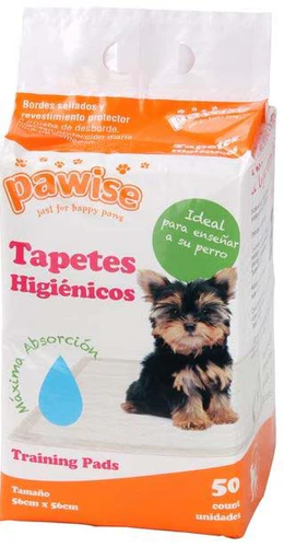 Pawise
      
      
       Upijajuće prostirke za štence Pee Pads 56x56cm