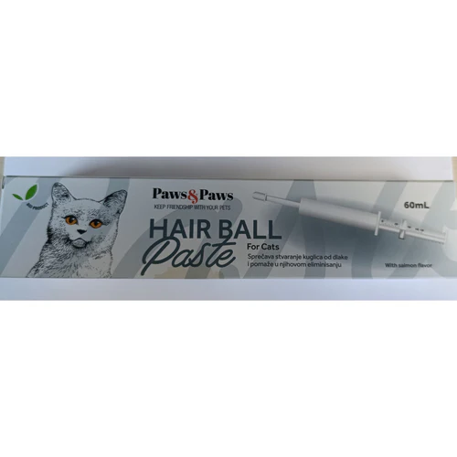 Paws&Paws
      
      
       Pasta za mačke Hairball, za izbacivanje dlake, 60ml