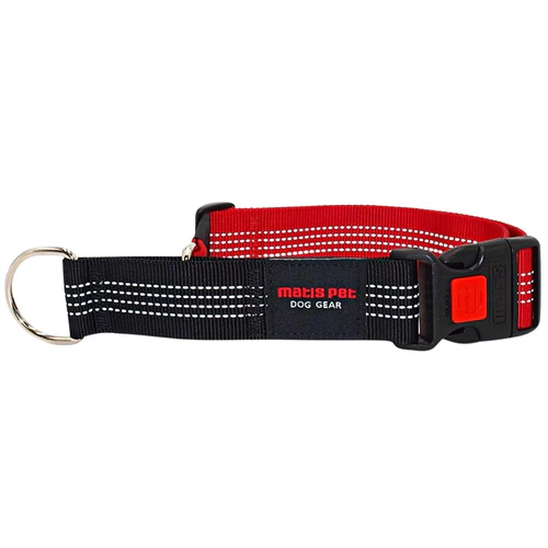 Pet-Centar.rs
      
      
      OUTLET MATIS Poluzatezna ogrlica za pse CityStyle Crvena 2,5cm/46-65cm