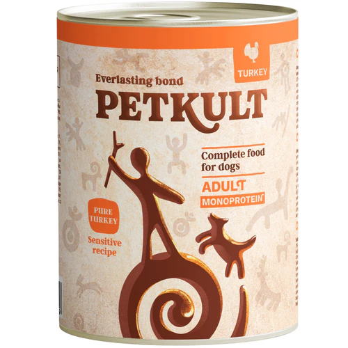 Petkult
      
      
       mesni komadići, Monoprotein Sensitive ćuretina, bez žitarica, 800g