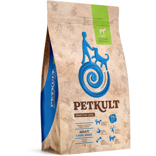 Petkult
      
      
       Sensitive, jagnjetina s pirinčem, Adult Large