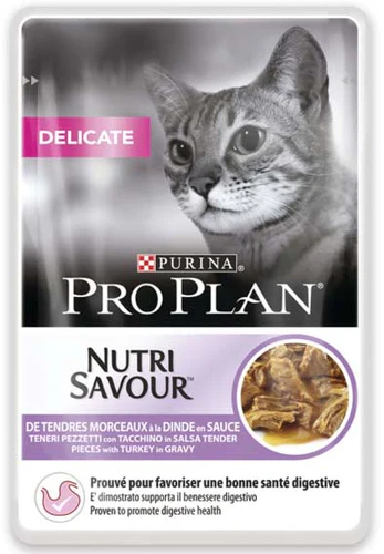 Pro Plan
      
      
       Nutri Savour Cat Delicate Adult, s ćuretinom, 85g
