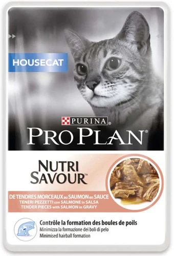 Pro Plan
      
      
       Nutri Savour Cat HouseCat, s lososom, 85g