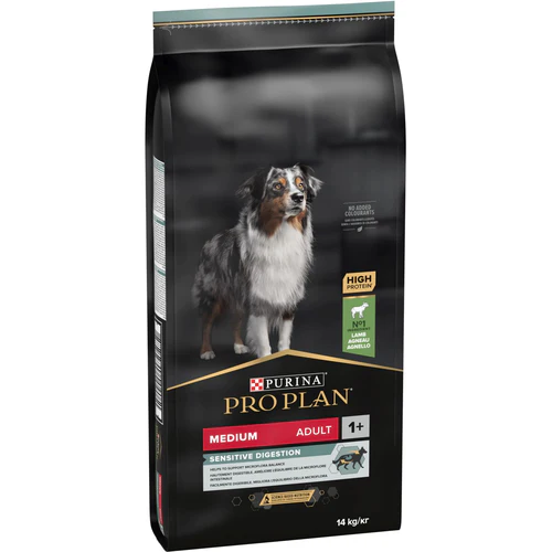 Pro Plan
      
      
       OptiDigest Medium Sensitive Digestion Adult s jagnjetinom, 14kg