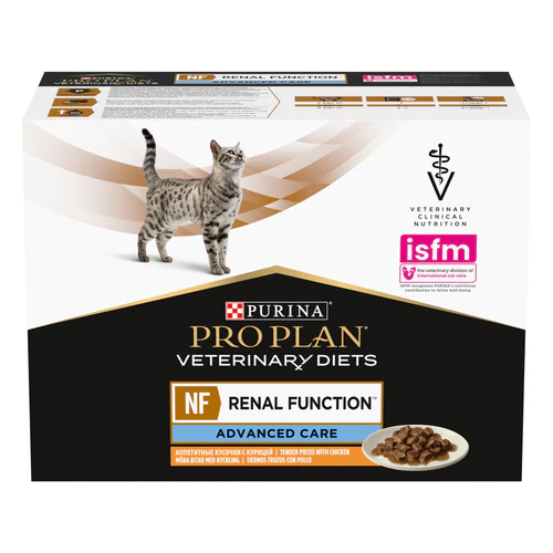 Pro Plan Veterinary Diet
      
      
      PRO PLAN Vet Diet, Feline NF Renal Function Advanced Care, 10x85g