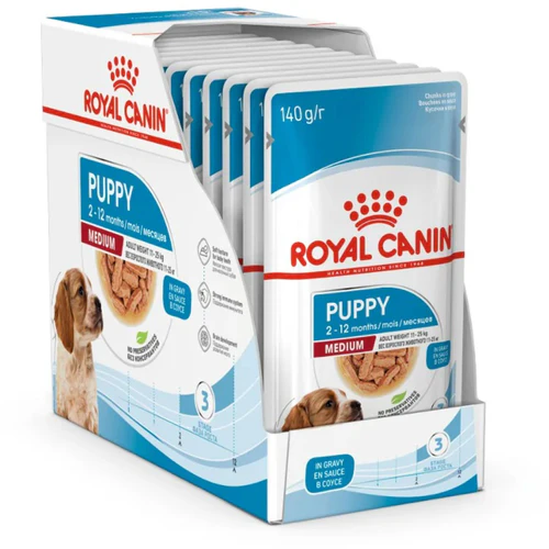 Royal Canin
      
      
       SHNW Kesica za pse Medium PUPPY, 10x140g