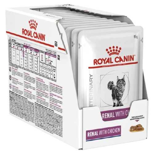 Royal Canin Veterinary Diet
      
      
      RC VetDiet Feline Renal S/O Piletina, hronična insuficijencija bubrega, 12x85g