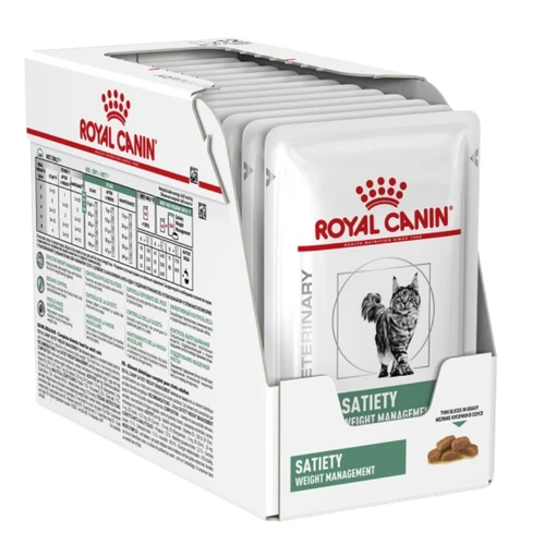 Royal Canin Veterinary Diet
      
      
      RC VetDiet Feline Satiety, regulacija telesne mase, 12x85g