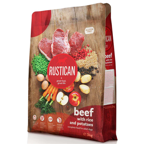 Rustican
      
      
       Govedina s pirinčem i krompirom, bez glutena