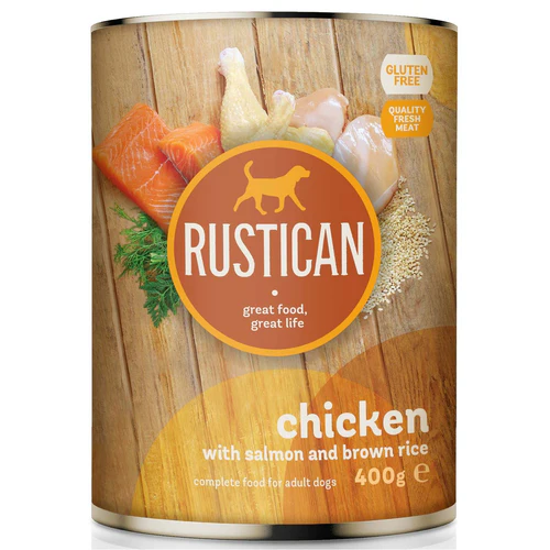 Rustican
      
      
       Piletina s lososom i integralnim pirinčem, bez glutena