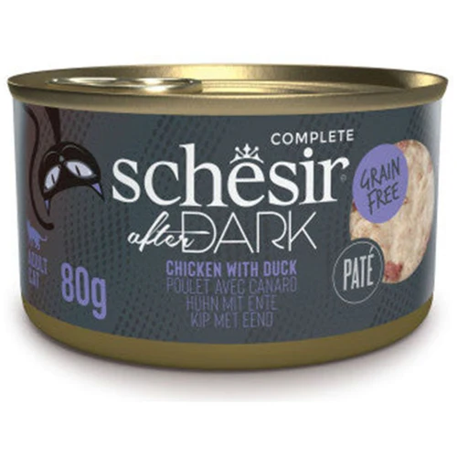 Schesir
      
      
       Afer Dark Konzerva za mačke Pate, Piletina i Pačetina, 80g