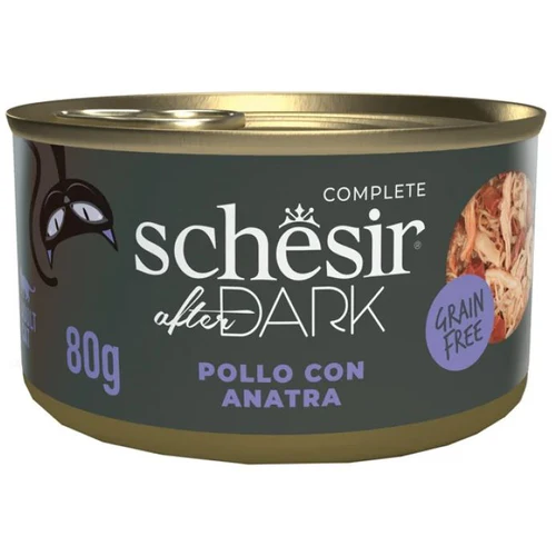 Schesir
      
      
       Afer Dark Konzerva za mačke s piletinom i pačetinom, 80g