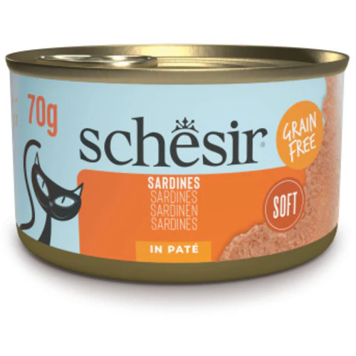 Schesir
      
      
       Grill Konzerva za mačke Pate, sa sardinom, 70g