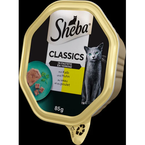 Sheba
      
      
       Classics Pašteta za mačke s lososom, 85g