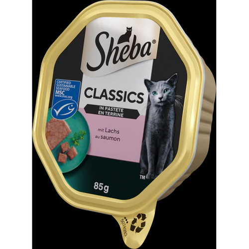 Sheba
      
      
       Classics Pašteta za mačke s teletinom i piletinom, 85g