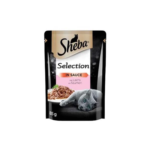 Sheba
      
      
       Selection Kesica za mačke Losos, komadići u sosu, 85g