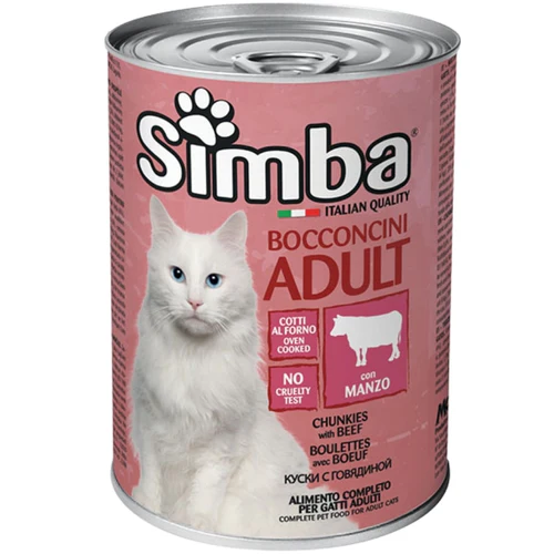 Simba
      
      
       Konzerva za mačke Adult Govedina 415g