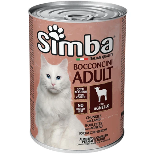 Simba
      
      
       Konzerva za mačke Adult Jagnjetina 415g