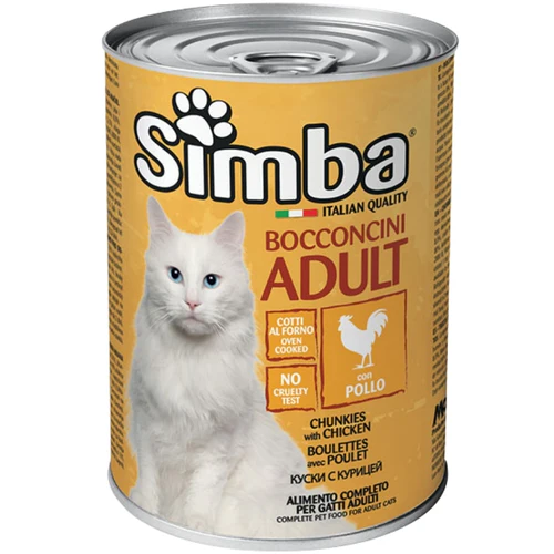 Simba
      
      
       Konzerva za mačke Adult Piletina 415g
