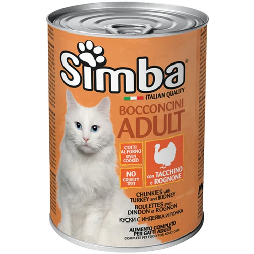 Simba
      
      
       Konzerva za mačke Adult Ćuretina i Iznutrice 415g