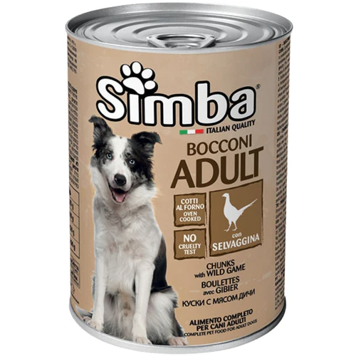 Simba
      
      
       Konzerva za pse Adult Divljač