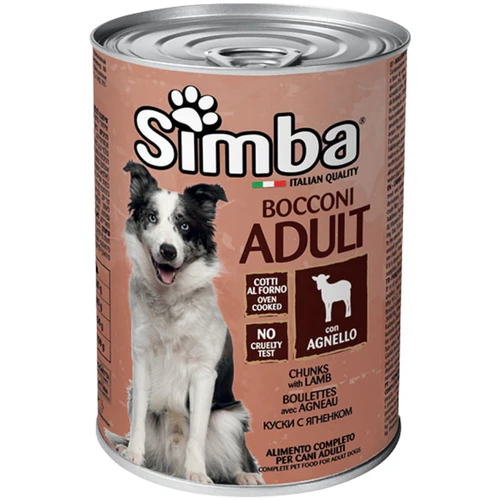 Simba
      
      
       Konzerva za pse Adult Jagnjetina