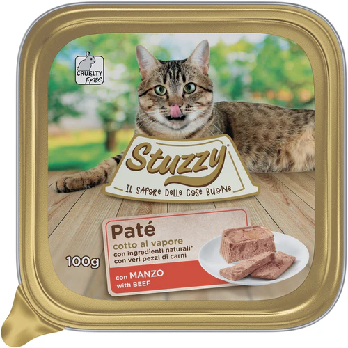 Stuzzy
      
      
       Pate Pašteta za mačke s govedinom, 100g