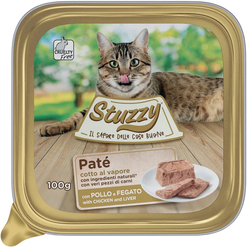Stuzzy
      
      
       Pate Pašteta za mačke s piletinom i džigericom, 100g