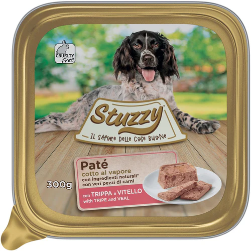 Stuzzy
      
      
       Pate Pašteta za pse sa škembićima i teletinom, 300g