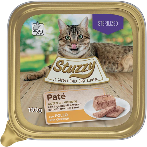 Stuzzy
      
      
       Pate Pašteta za sterilisane mačke s piletinom, 100g