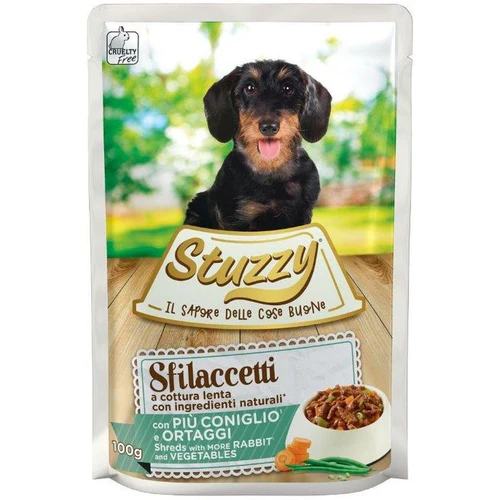 Stuzzy
      
      
       Sfilacetti Kesica za pse sa zečetinom i povrćem, 100g