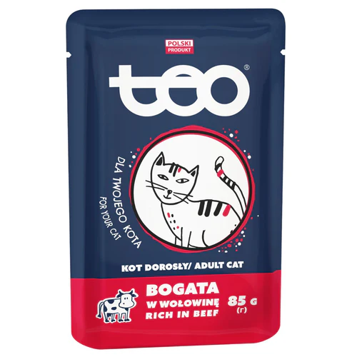 Teo
      
      
       Kesica za mačke s govedinom, 100g