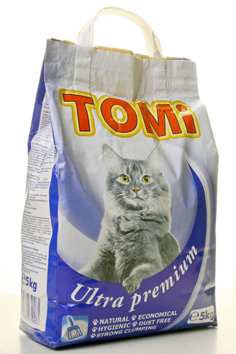 Tomi
      
      
       Ultra Premium, grudvajući mineralni posip za mačke, bez mirisa, 5L
