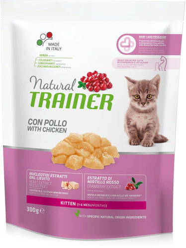 Trainer
      
      
       Natural Briketi za mačiće KITTEN Piletina