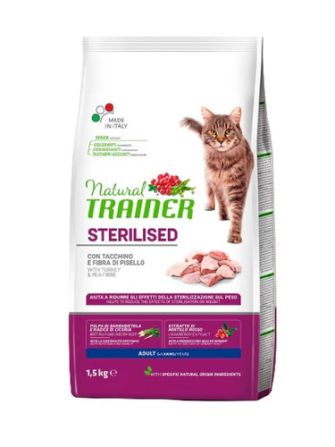 Trainer
      
      
       Natural Briketi za mačke Sterilised Fresh Ćuretina
