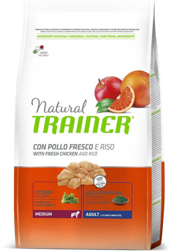 Trainer
      
      
       Natural Briketi za pse Adult Piletina i Pirinač, Medium, 3kg