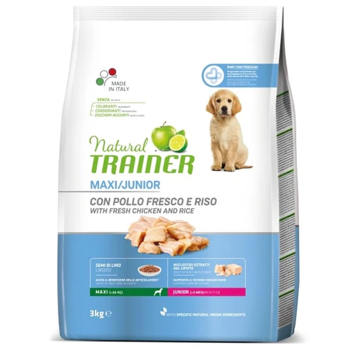 Trainer
      
      
       Natural Briketi za štenad JUNIOR Piletina (9-24 mes), Maxi, 12kg