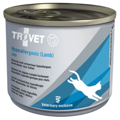 Trovet
      
      
       Cat Hypoallergenic, kod nepovoljnih reakcija na hranu, jagnjetina, 200g