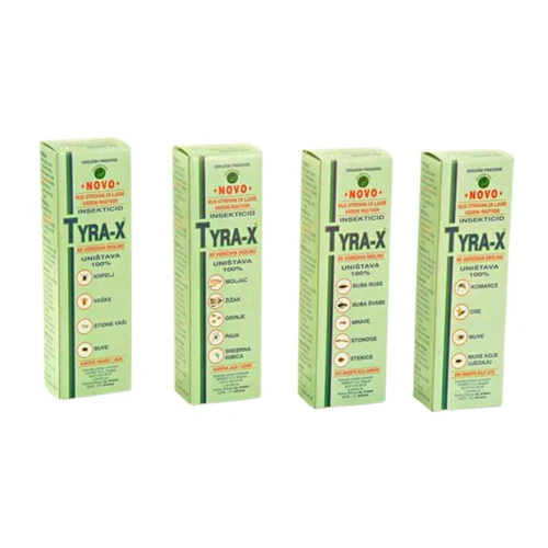 Tyra-X
      
      
      TYRA X2 Preparat protiv moljaca, žižaka, grinja, paukova 90ml