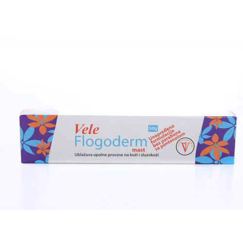 Velelek
      
      
      VELE Mast Flogoderm za tretman gnojnih čireva i rana (a) 50g