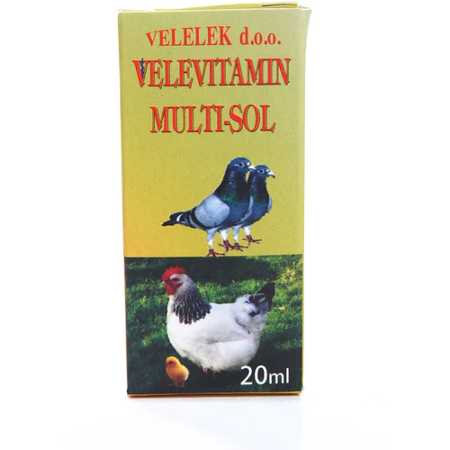 Velelek
      
      
      VELE Rastvor Multisol s kompleksom vitamina 20ml