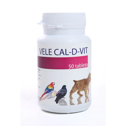 Velelek
      
      
      VELE Tablete Cal-D-Vit sa kalcijumom i vitaminima 50tbl