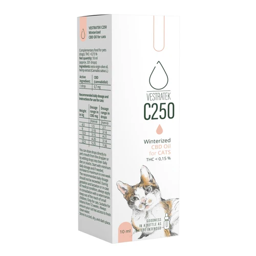 Vestratek
      
      
      CBD (Vestratek) Ulje za mačke C250, 10ml