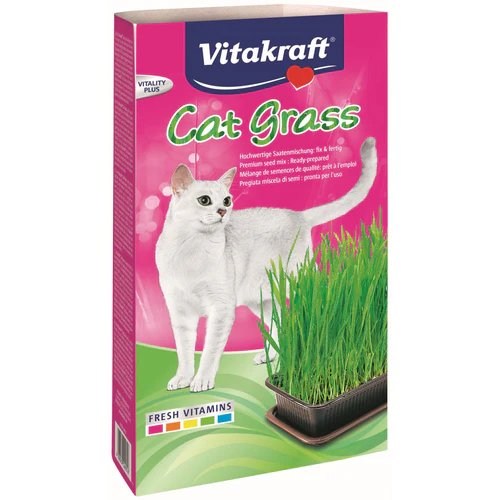 Vitakraft
      
      
       Cat Grass, trava za mačke, za izbacivanje progutale dlake, 120g