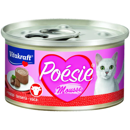 Vitakraft
      
      
       Posie Mousse govedina u finoj pašteti, za mačke, 85g